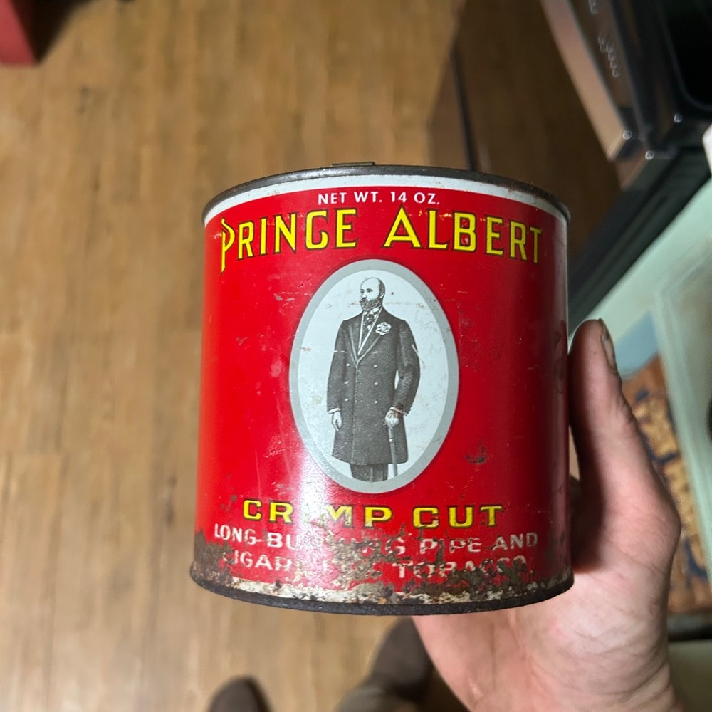 Vintage Princess Albert Tobacco Can